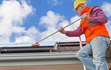 Copt Heath soft wash roof cleaning